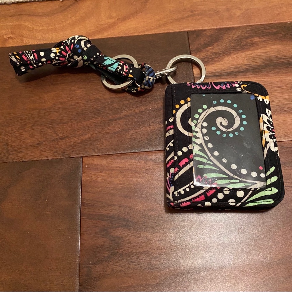 3 Vera Bradley lanyards/wallets